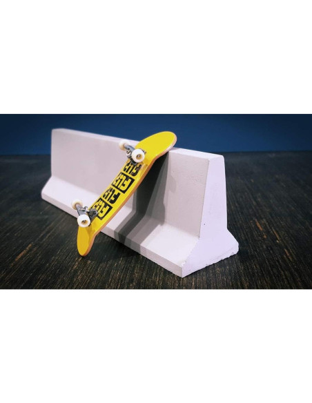 Barrera Jersey Acacia Grove para Fingerboard - Concreto 20.32x6.35cm