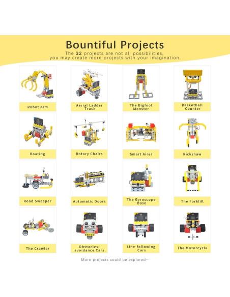 Kit de Sensores Electrónicos 32 en 1 ELECFREAKS para micro:bit