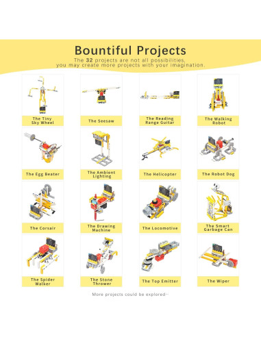 Kit de Sensores Electrónicos 32 en 1 ELECFREAKS para micro:bit