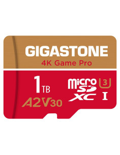 Tarjeta Micro SD Gigastone 1TB 4K UHD UHS-I U3 A2 V30