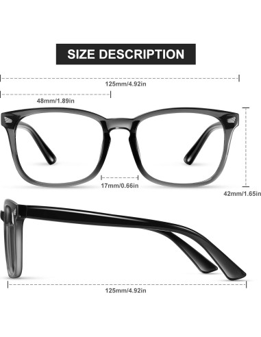 Gafas bloqueadoras de luz azul Okany para niños 3 unidades