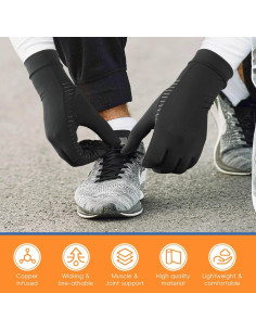 Guantes de Artritis Big Mango con Dedos Táctiles - Alivio Dolor 2