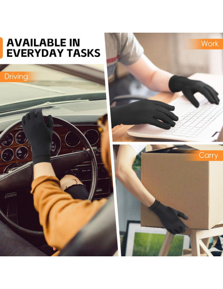 Guantes de Artritis Big Mango con Dedos Táctiles - Alivio Dolor