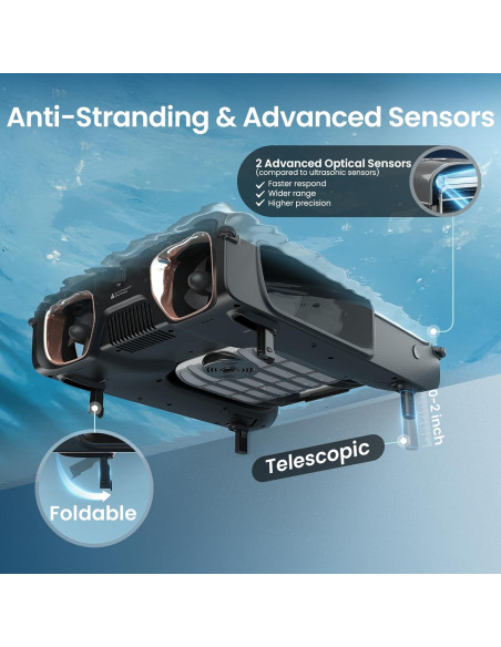 Robot Limpiador de Piscina Solar AIPER Surfer S2 24/7 APP