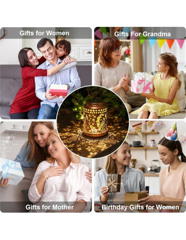 Linterna Solar Decorativa Buwheekoki Cardenal IP65 17cm