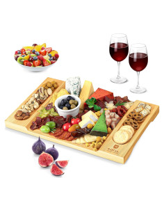 Tabla de Charcutería Royal Craft Wood - Bambú Grande 45.7x30.5cm