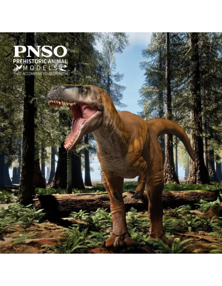 Modelo Dinosaurio Megalosaurus PNSO 25,4x12,7cm Detallado