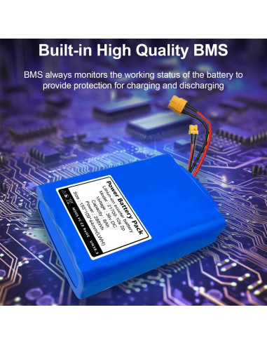 Batería de Skateboard Eléctrico 36V 8Ah Genérico Compatible