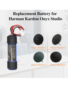 Batería de Reemplazo Harman Kardon Onyx Studio 1-4 3500mAh 2