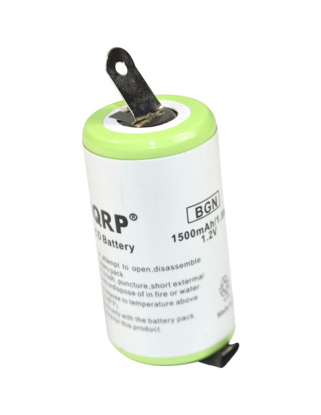 Batería de Reemplazo HQRP para Afeitadoras Wahl 1.2V 1500mAh