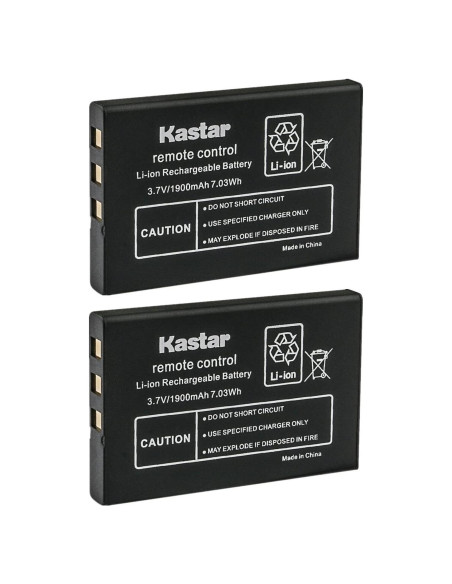 Baterías de Litio-ion Kastar 2-Pack para Control Remoto Universal
