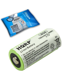 Batería Recargable HQRP 3.6V 650mAh para Dispositivos Inteligentes 2