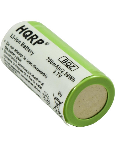 Batería Recargable HQRP 3.6V 650mAh para Dispositivos Inteligentes