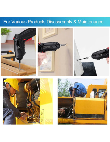 Destornillador Eléctrico 8 en 1 JENABOM 3.6V Inalámbrico