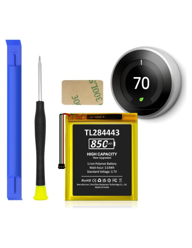 Batería TL284443 850mAh Litio para Termostato Nest 2 y 3 Gen