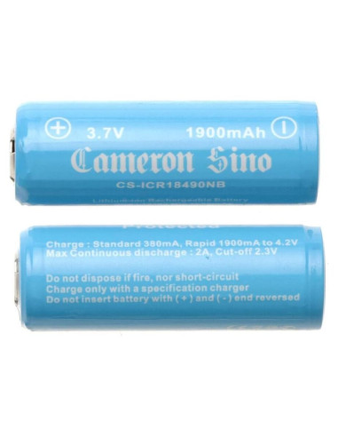 Batería recargable LIONX 18650 para modelos AA AAA