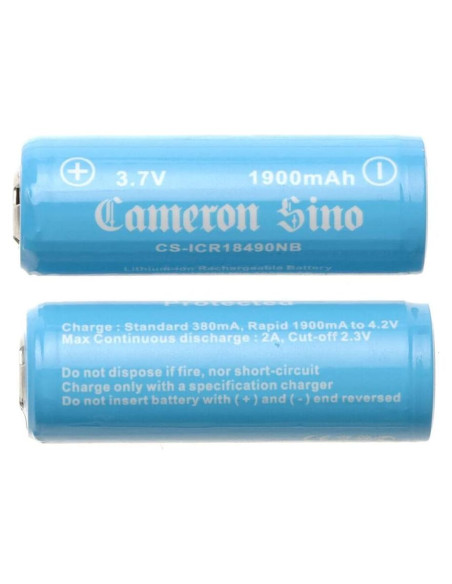 Batería recargable LIONX 18650 para modelos AA AAA