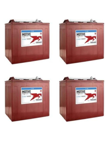 Batería de Plomo Ácido Inundada Trojan T-105 6V 225Ah