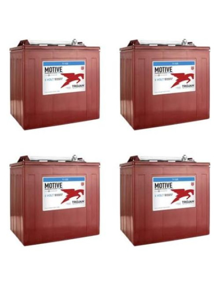 Batería de Plomo Ácido Inundada Trojan T-105 6V 225Ah