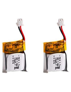 Baterías Li-Po 3.7V 100mAh Cecicebb para Drones RC - 2 Pack