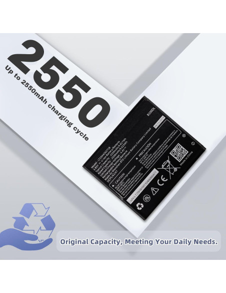 Batería de Reemplazo LT25H426271B para AT&T Radiant Core U304AA