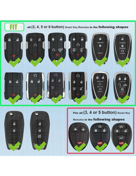 Batería CR2032 para Llave Inteligente Chevrolet GMC 2015-2021