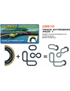 Extensión de Pista Scalextric C8510 - 2 Bordes Curvas 2