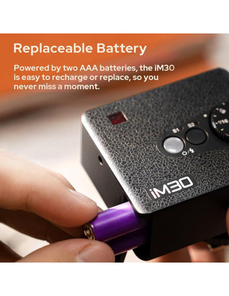 Godox iM30 Mini Flash de Cámara GN15 7 Niveles de Potencia