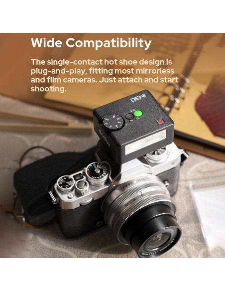 Godox iM30 Mini Flash de Cámara GN15 7 Niveles de Potencia