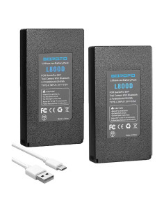 Batería de Litio GOROFO E8P para Cámara de Sendero - 2 Unidades