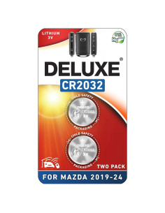 Baterías CR2032 para llaves Mazda 2019-2024 - Paquete de 2