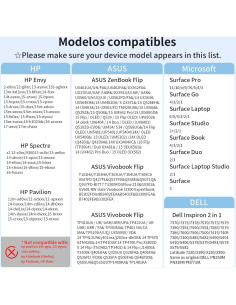 Lápiz Óptico HACEY para Microsoft Surface - Escritura Precisa 2
