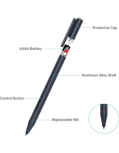 Lápiz Óptico HACEY para Microsoft Surface - Escritura Precisa