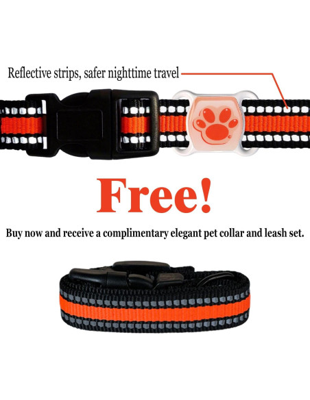 Rastreador GPS para Mascotas VKAFW - Impermeable, 365 Días Batería