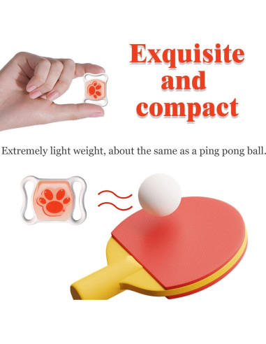 Rastreador GPS para Mascotas VKAFW - Impermeable, 365 Días Batería