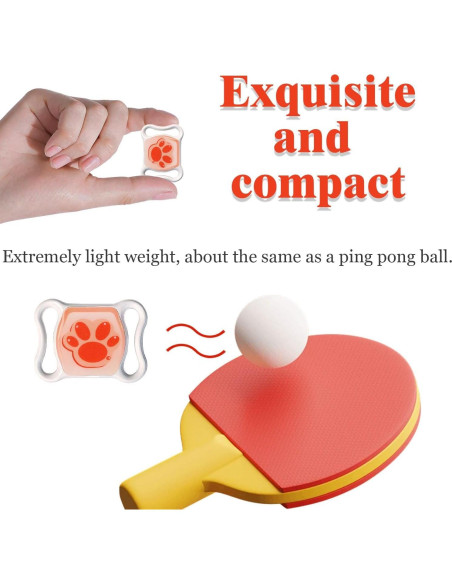 Rastreador GPS para Mascotas VKAFW - Impermeable, 365 Días Batería