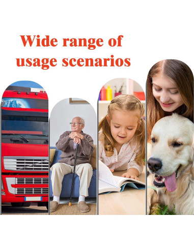 Rastreador GPS para Mascotas VKAFW - Impermeable, 365 Días Batería