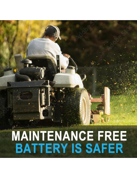 Batería AGM 12V 360CCA MARXON U1 para Cortacésped y Tractores