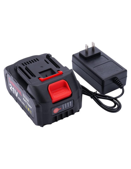 Batería de Litio 21V 4.0Ah con Cargador y LED SHINTYOOL