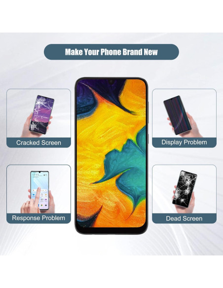 Pantalla OLED Samsung Galaxy A30 2019 + Herramientas 16.26 cm