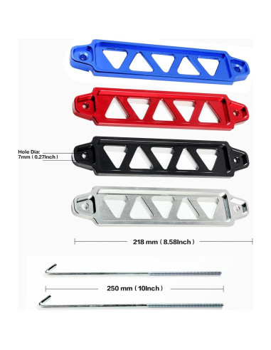 Soporte de Batería Reswish DPGDZJ001 Aluminio Azul 25.4 cm
