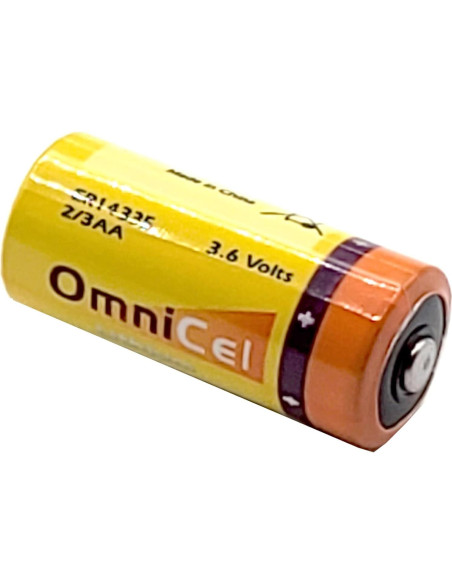 Batería de botón OmniCel ER14335 3.6V 1.65Ah Li-SOCl2