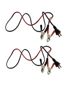 Cables de Carga de Batería 12V DC 15AWG POWER PRODUCTS 2PCS