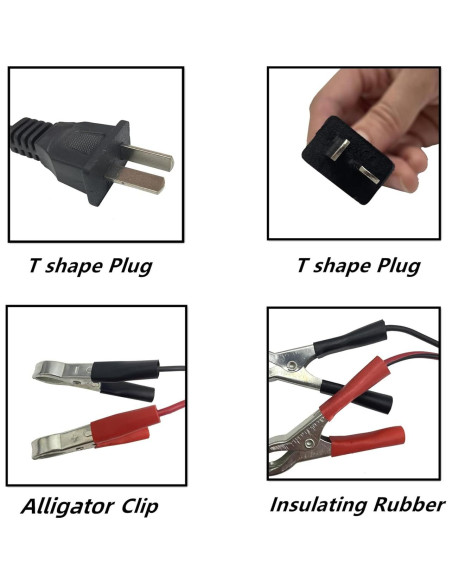 Cables de Carga de Batería 12V DC 15AWG POWER PRODUCTS 2PCS