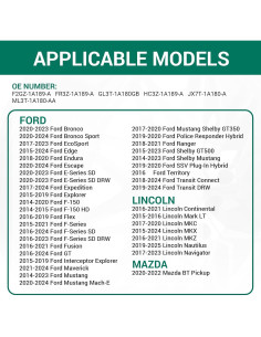Sensor TPMS CDWTPS para Ford F-150 Mustang Ranger 4 Piezas 2
