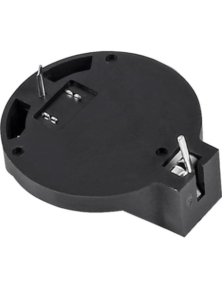 100 Soportes de Batería CR2032 con 2 Pines de Montaje