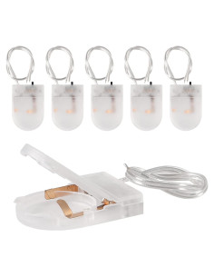 6 Soportes de Batería CR2032 con Interruptor ON/OFF - Coliao