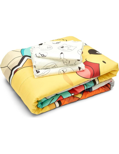 Conjunto de cama Twin Northwest Pokemon Battle Squad