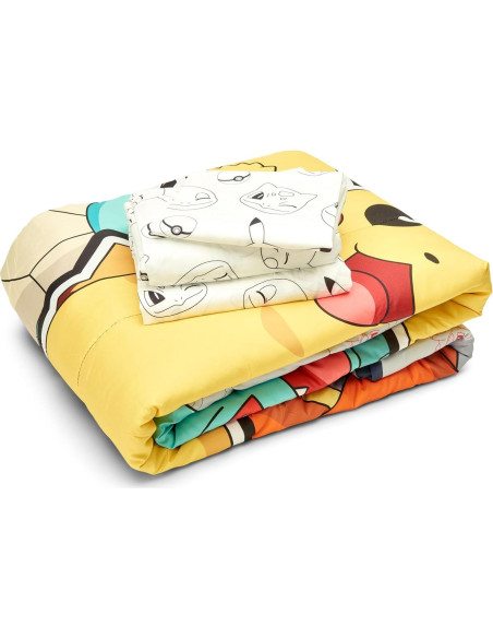 Conjunto de cama Twin Northwest Pokemon Battle Squad