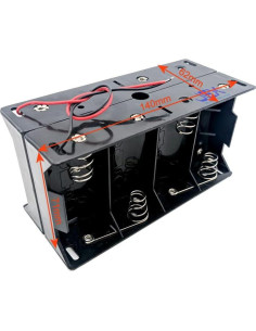 Caja de Soporte de Batería D Jex Electronics 12V DIY 2